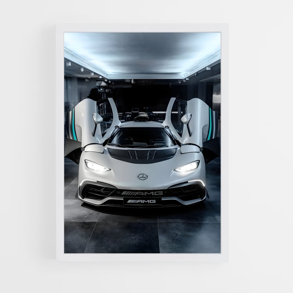 Poster exceptionnel Project One AMG – affiche Mercedes (vue 3)